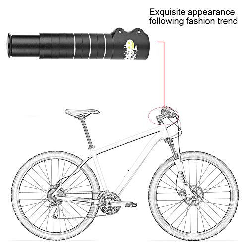 Bike Stem Extender Bicicleta Ciclismo Elevador Manillar Elevador Adaptador para Ciclismo al Aire Libre(115mm)