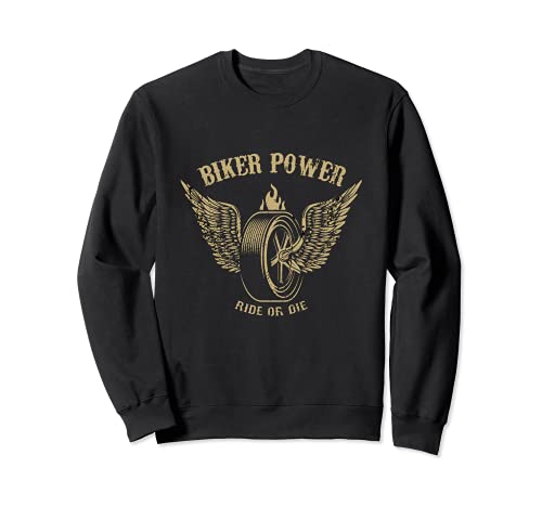 Biker Power Montar o morir Sudadera