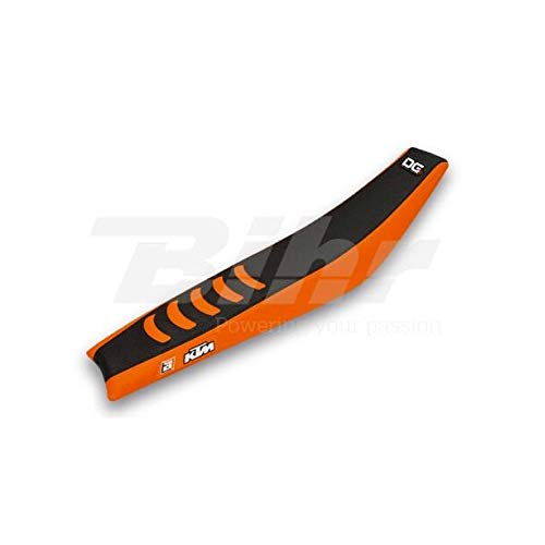 BLACKBIRD RACING 83369 Funda de Asiento, Doble Agarre, 3 KTM, Negro/Naranja