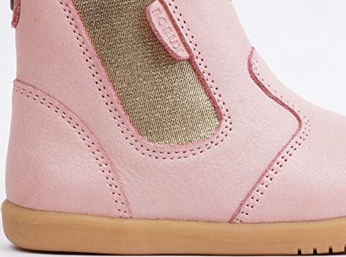 Bobux I-Walk Jodhpur Boot_Caminantes - Una Bota en Piel de Suela Flexible (Blush Shimmer, Numeric_23)