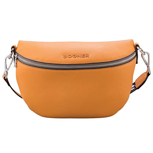 Bogner Courchevel Sina - Bolso bandolera para mujer (1 x 20 x 30 cm), color Amarillo, talla 1x20x30 cm (B x H x T)