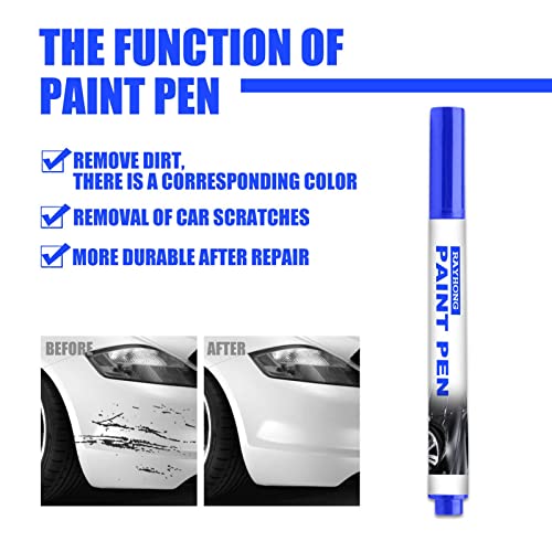 Bolígrafo de retoque para pintura de coche, bolígrafo de reparación de arañazos en superficies de automóviles, pintura de retoque impermeable para coches, bolígrafo de reparación de arañazos de menos