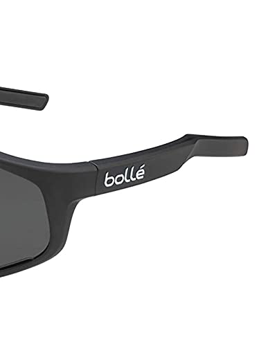 bollé Shifter Sunglasses, Matte Black/TNS, Large Unisex-Adult