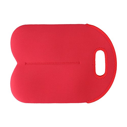 Bolsa de asas para portador de vino 1PC Bolsa de botella de vino de neopreno Cubierta protectora Soporte de botella de vino para picnics, playa, viajes