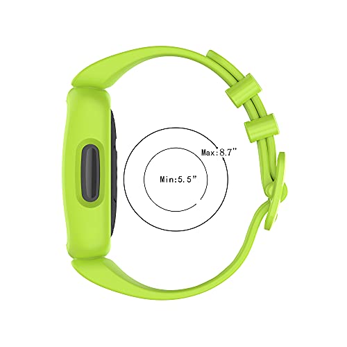 BoLuo Correa para Fitbit Ace 3/Inspire 2,Correas Reloj,Bandas Correa Repuesto,Silicona Reloj Recambio Ajustable Brazalete Watch Correa Repuesto Strap para Fitbit Ace 3/Fitbit Inspire 2 (azul marino 1)