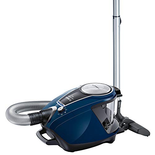 Bosch BGS7RCL Relaxx Ultimate Aspirador sin Bolsa, Extremadamente silencioso 68 decibelios, 700 W, 3 litros, Azul, azul