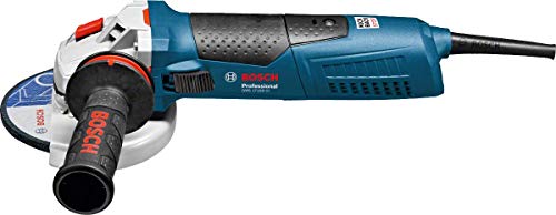 Bosch Professional GWS 17-150 CI - Amoladora angular (1700 W, Ø disco 150 mm, Antivibration, KickBack-Stop, en caja)