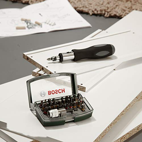 Bosch Set de 32 unidades para atornillar (accesorios para taladro atornillador)
