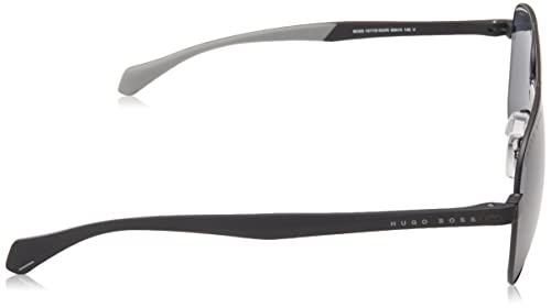 BOSS 1077/S, Gafas de Sol Hombre, Matte Black, 60