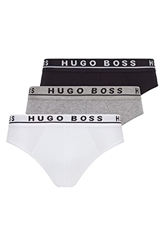 BOSS Brief CO/EL' Bóxer, Multicolor (Miscellaneous 999), M (Pack de 3) para Hombre