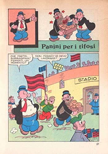 Braccio di Ferro - Panini per i tifosi (Italian Edition)