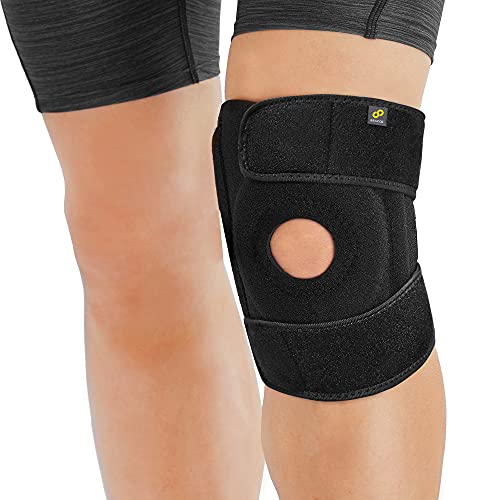 Bracoo KP30 I Rodillera Estabilizadora con Férulas Laterales y Rótula Abierta. Apoyo Dinámico. Resistencia a la Flexión. Para Esguinces Agudos, Daño en Ligamentos y Rehabilitación de Lesiones