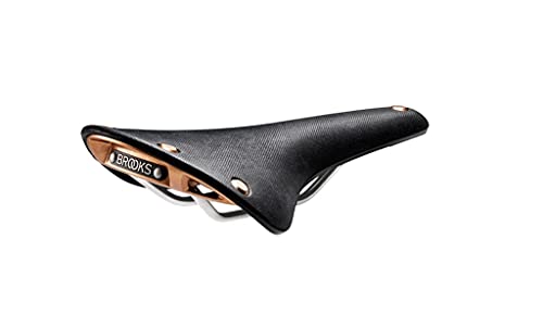 Brooks C17 Special Copper Saddle Steel Frame, Black