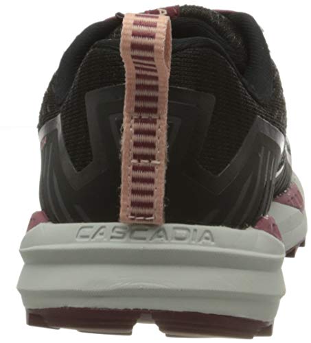 Brooks Cascadia 15 Negro Rosa Mujer 1203311B087