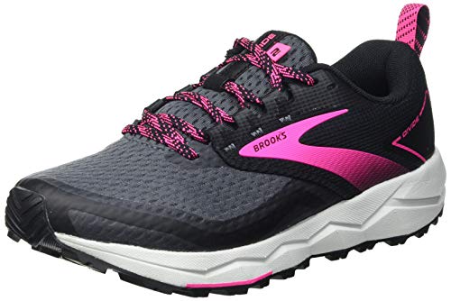 Brooks Divide 2, Zapatillas para Correr Mujer, Black Ebony Pink, 42 EU