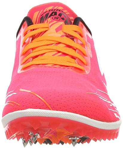 Brooks Mach 18, Zapatillas de Cross Mujer, Multicolor (Pink/Orange/Black 667), 44.5 EU