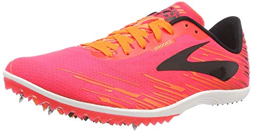 Brooks Mach 18, Zapatillas de Cross Mujer, Multicolor (Pink/Orange/Black 667), 44.5 EU