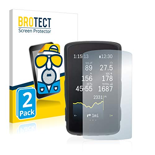 BROTECT Protector Pantalla Anti-Reflejos Compatible con Hammerhead Karoo 2 (2 Unidades) Película Mate Anti-Huellas