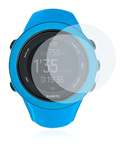 BROTECT Protector Pantalla Anti-Reflejos Compatible con Suunto Ambit3 Sport Blue (2 Unidades) Película Mate Anti-Huellas