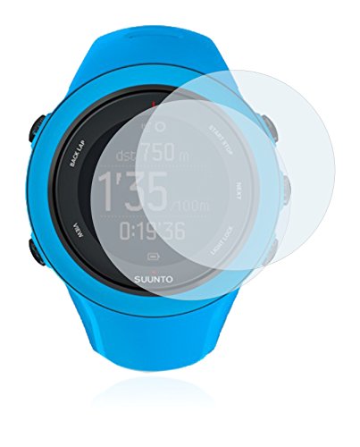 BROTECT Protector Pantalla Compatible con Suunto Ambit3 Sport Blue Protector Transparente (2 Unidades) Anti-Huellas