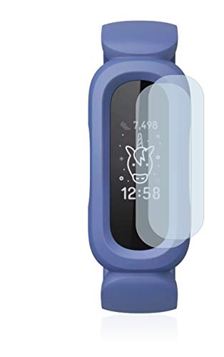 BROTECT Protector Pantalla Completa Compatible con Fitbit Ace 3 (2 Unidades) 3D Curvo