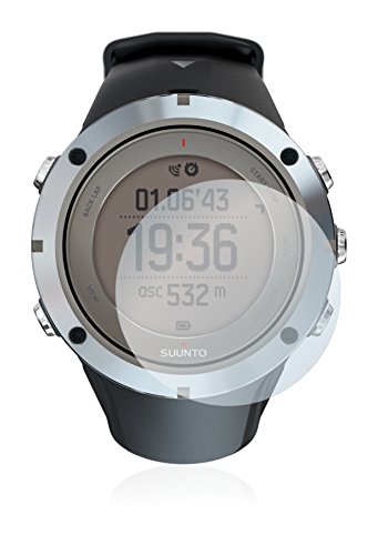 BROTECT Protector Pantalla Cristal Compatible con Suunto Ambit3 Peak Sapphire Protector Pantalla Vidrio - Dureza Extrema, Anti-Huellas, AirGlass