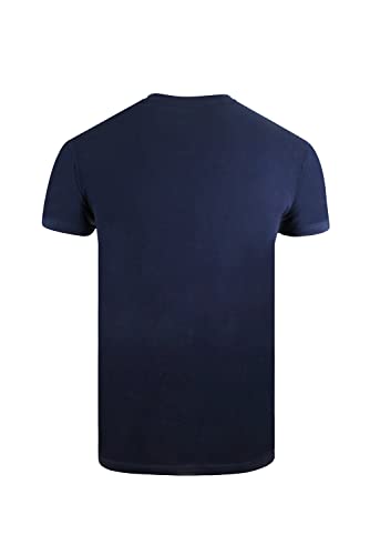 BSA Motocycles Test Drive Camiseta, Azul (Navy Navy), Large (Talla del Fabricante: Large) para Hombre