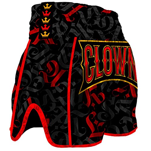 Buddha Fight Wear. Short Retro Crew Especialmente diseñado para el Kick Boxing, Muay Thai, K1 o Cualquier modalidad de Deportes de Contacto. Talla XL (70-80 Kg)