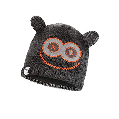 Buff Monster Jolly Gorro Tricot Y Polar Junior, Unisex niños, negro, Talla única