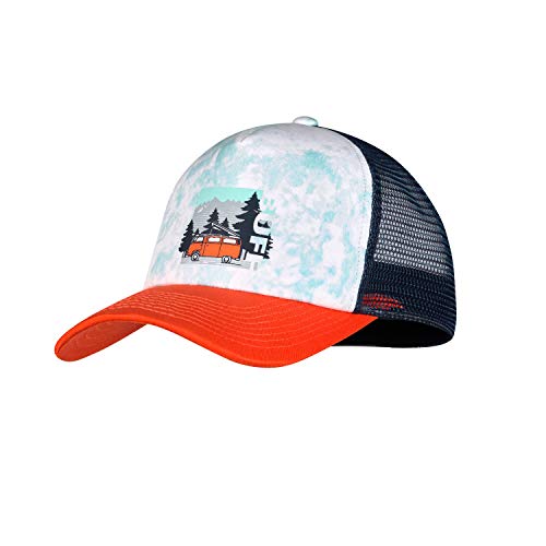 Buff Tuke Gorra Elvan, Adultos Unisex, Naranja, L/XL