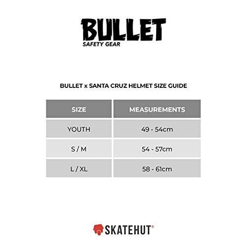 Bullet Screaming Hand 58-61cm Casco, Adultos Unisex, Rasta (Multicolor), L/XL