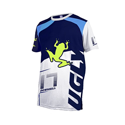 BurningBikewears Uglyfrog Verano Ropa Bicicleta Descenso Manga Corta Jersey Racewear Camiseta MTB Maillot Z06