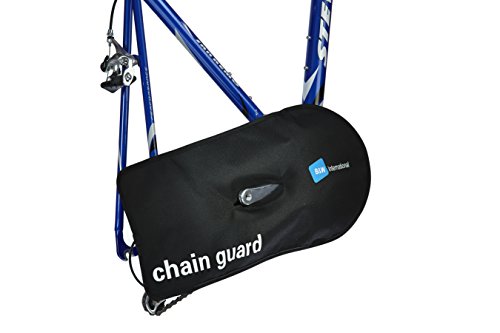 B&W bike.cases and bags Chain.Guard Protector de Cadena, Negro, Normal