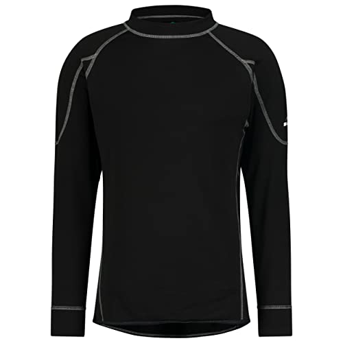 BWOLF Cyclone Ropa Termica Hombre Camiseta Termica Hombre Mallas Termicas Hombre, Termoactiva, Elástica S-2XL (Camisa térmica, S)