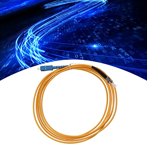 Cable de Conexión de Fibra óptica, Puente de Fibra de Tecnología Avanzada Enchufe Repetible para Cableado de Fibra óptica para Sala de Comunicaciones