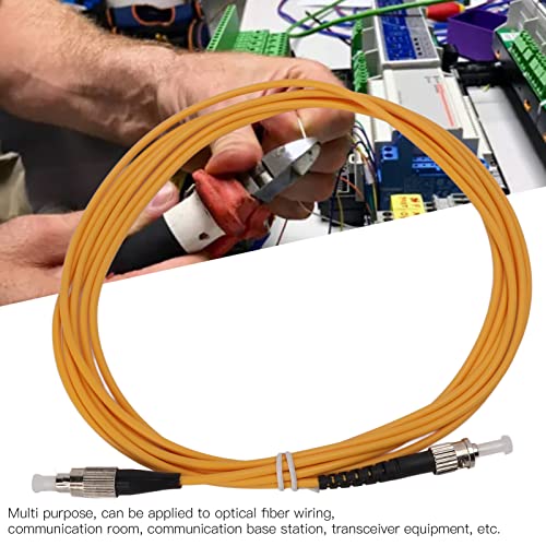 Cable de Conexión de Fibra óptica, Tecnología Avanzada, Multipropósito, de Baja Pérdida, Cable de Conexión de Fibra óptica de Conexión Repetible para Comunicación para Equipos Transceptores
