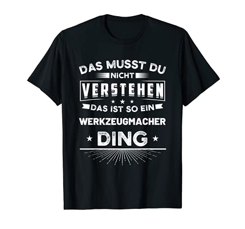 Caja de herramientas con texto en alemán Camiseta