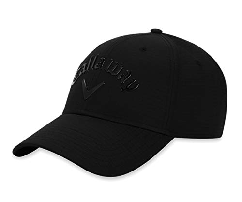 Callaway Liquid Metal 2020 Gorra Golf Hombre, Negro (Negro 5219108), One Size (Tamaño del fabricante:Única)