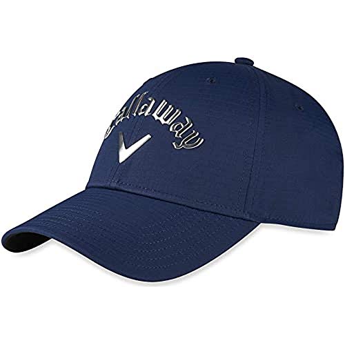 Callaway Liquid Metal 2020 Gorra Golf Unisex-Adult, Navy / Plata, Talla única