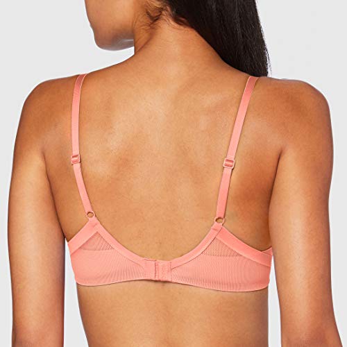 Calvin Klein Plunge Lift Sujetador, Naranja (Bright Quartz), 0D30 para Mujer