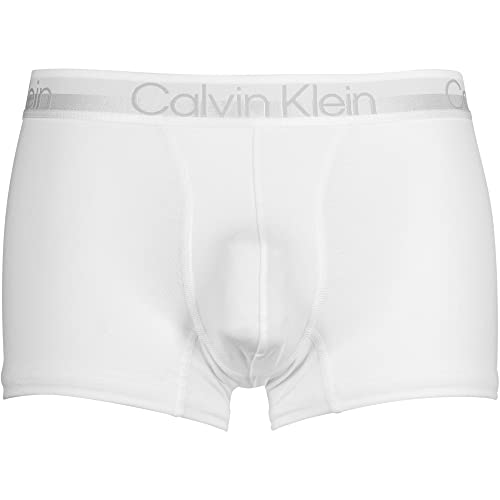 Calvin Klein Trunk 3Pk Bóxers, White/Black/Grey Heather, L (Pack de 3) para Hombre
