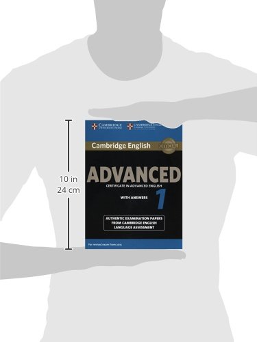 Cambridge English Advanced 1 for Revised Exam from 2015 Student's Book with Answers: Authentic Examination Papers from Cambridge English Language Assessment: Vol. 1 (CAE Practice Tests)