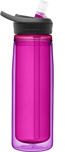 CAMELBAK Unisex's Eddy+ Botella de agua aislada de 20 onzas, Amatista, 20 onzas