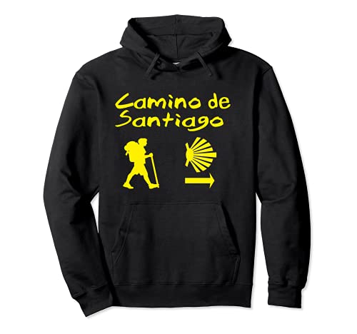 Camino de Santiago Compostela Peregrinos Buen Camino Sudadera con Capucha