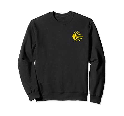 Camino de Santiago Scallop Shell Trail Symbol POCKET PATCH Sudadera