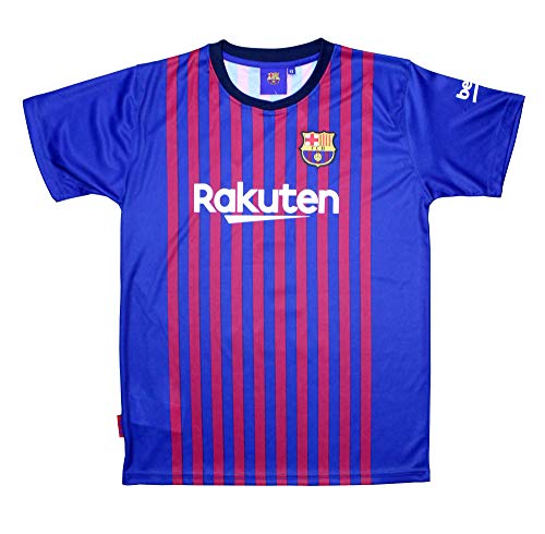 Camiseta Adulto - Personalizable - Primera Equipación Replica Original FC Barcelona 2018/2019 (XXL)
