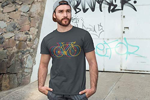 Camiseta de Bicileta: Fun Between Your Legs. MTB Mountain Bike T-Shirt Hombre-s y Mujer-es Regalo Ciclistas Bici BTT MTB BMX Regalos Deporte Ciclista - Retro Fixie Outdoor (XL)