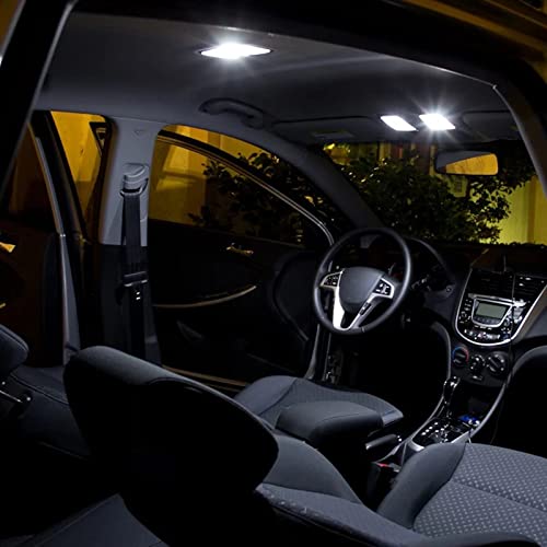 Canbus - Kit de Luces LED para Maletero con Mapa Interior, sin Errores, Accesorios de iluminación para Coche, para Ford Ranger 1989-2017 2018 2019 2020 1989-1992 4 Piezas Azul Hielo