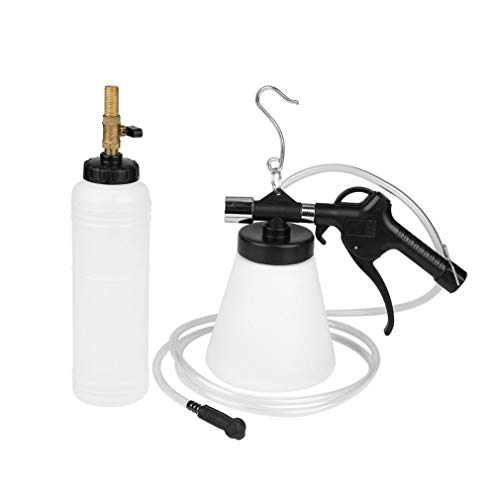 CandyT Kit de Purga de Frenos de Aire neumático Extractor de Purga de vacío de Embrague de plástico Máquina de Cambio de llenado de líquido Maceta Doble 10 Piezas