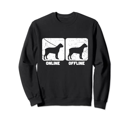 Cane Corso Giftidea Offline Online Italiano Mastiff Dog Sudadera